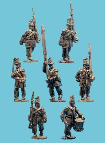 Mexican Infantry in Levitas with Command